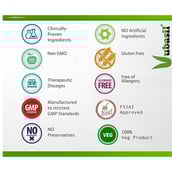 3 - Vubasil Green Coffee Bean Extract with 50% CGA,  60 capsules 