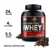 6 - ON (Optimum Nutrition) Gold Standard 100% Whey Protein OP, 5 lb Mocha Cappuccino