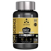One Science Nutrition Daily Multivitamin,  120 capsules  Unflavoured 