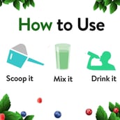 5 - Plix Life Immunity Boosting Supergreens Powder,  Lemon  0.44 lb 