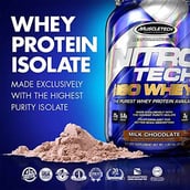 5 - MuscleTech Performance Series Nitrotech Iso Whey,  5.02 lb  Milk Chocolate 