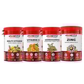 1 - Pharmgrade Healthy Living - Multivitamin, Vitamin C, Ashwagandha & Zinc (Pack of 4),  60 tablet(s)  Unflavoured 