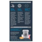 8 - MuscleBlaze Raw Whey Protein  OP,  2.2 lb  Unflavoured 