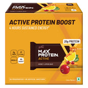 1 - RiteBite Max Protein Active Bar (20g Protein),  6 bar(s)  Honey Lemon 