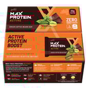 1 - RiteBite Max Protein Active Bar (20g Protein),  12 bar(s)  Green Coffee Beans 