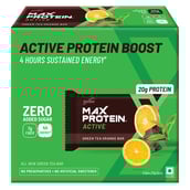 1 - RiteBite Max Protein Active Bar (20g Protein), 6 bar(s) Green Tea Orange