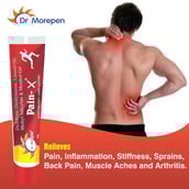 2 - Dr. Morepen Body Pain Relief Pain-X Spray 50g & Pain-X Gel Combo, 30 g
