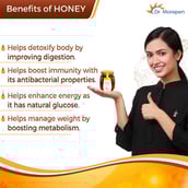 3 - Dr. Morepen Natural & Pure Honey - 250 g, Tulsi Drops Combo,  30 ml  Unflavoured 
