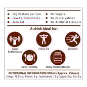 3 - MuscleBlaze Sparkling Protein Water (10g Protein), 6 Piece(s)/Pack Cola