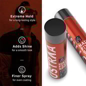 2 - Ustraa Hair Fixing Spray Strong Hold, 250 ml for Bold Look with Extreme Hold
