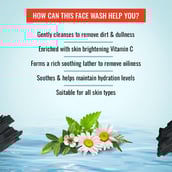 4 - Man Arden 7X Activated Charcoal Face Wash,  100 ml  Enhanced with Vitamin C, Menthol 