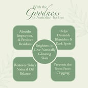 3 - Oriental Botanics Australian Tea Tree Peel Off Mask,  100 g  for Acne Prone & Oily Skin 