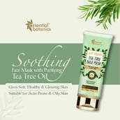 4 - Oriental Botanics Australian Tea Tree Face Mask,  100 g  for Soft, Healthy Skin 