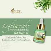 6 - Oriental Botanics Australian Tea Tree Serum,  20 ml  for Acne Prone & Oily Skin 