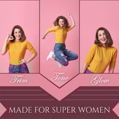 3 - Boldfit Super Women's Whey Protein Powder, 1.1 lb Chocolate