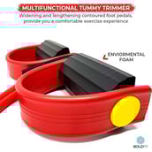 3 - Boldfit Tummy Trimmer,  Red  Free Size 