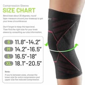 3 - Boldfit Knee Support Cap Brace, Black Small