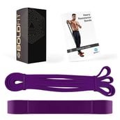 1 - Boldfit Resistance Band,  Purple  30-40 kg, Heavy 