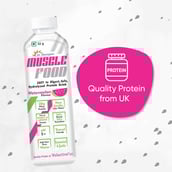 6 - Dr. Morepen Muscle Food Protein Isolate Drink (Pack of 6),  32 g  Watermelon 