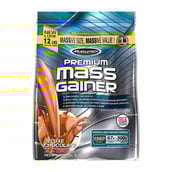 1 - MuscleTech 100 % Premium Mass Gainer,  12 lb  Chocolate 