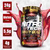 3 - MuscleTech NitroTech Performance Series,  2 lb  Strawberry 