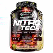 1 - MuscleTech NitroTech Performance Series,  4 lb  Banana Bliss 