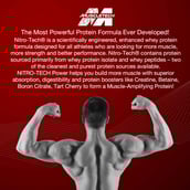 7 - MuscleTech Performance Series NitroTech Power,  4 lb  Triple Chocolate 