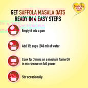 5 - Saffola Masala Oats, 1 kg Veggie Twist
