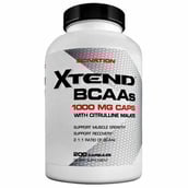 Scivation Xtend BCAAs (1000 mg), 200 capsules 100 Servings Unflavoured