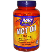 Now MCT Oil (1000 mg),  150 softgels  Unflavoured 