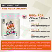 6 - MB Fuel One Whey Protein Immunity+,  1.1 lb  Berry Blast 