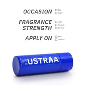 5 - Ustraa Blue Deodorant Body Spray,  150 ml  for Men 