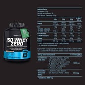 supplement - Biotech Iso Whey Zero,  5 lb  Chocolate 