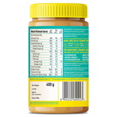 nutritioninfo - Yogabars Honey Roasted Peanut Butter, 0.400 kg Sweet, Salty and Crunchy