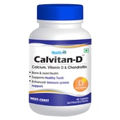 1 - Healthvit Calvitan D3 Calcium & Vitamin D3, 60 tablet(s) Unflavoured