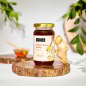 9 - Kapiva Ginger Burst Honey,  250 g  Unflavoured 