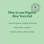 6 - Kapiva Aloe Vera Gel,  500 g  for All Skin Type 