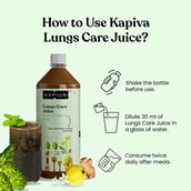 4 - Kapiva Lungs Care Juice,  Natural  1 L 