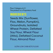 ingredients - Lo! Foods Ultra Low Carb Keto Atta,  Unflavoured  2 kg 