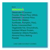 ingredients - Lo! Foods Low Carb Biscuit,  Coconut  192 g 