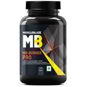 1 - MuscleBlaze MB Fat Burner PRO OP,  60 tablet(s)  Unflavoured 