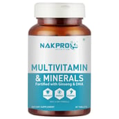 1 - Nakpro Multivitamin & Minerals,  60 tablet(s)  Unflavoured 