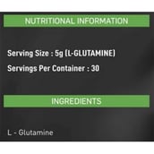 supplement - Nakpro L-Glutamine,  0.33 lb  Unflavoured 