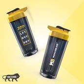 2 - MuscleBlaze ZIDD Pro 1.0 Shaker, Yellow & Black 750 ml
