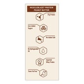 8 - MuscleBlaze High Protein Peanut Butter,  2.5 kg  Crunchy 