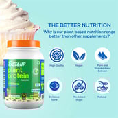 Fast & Up Plant Protein Isolate, Vanilla Cupcake 2.77 lb