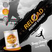 Healthfarm Elite Series Reload Instant Energy, 1 kg Tangy Orange
