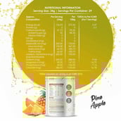 Healthfarm Elite Series Reload Instant Energy, 1 kg Pineapple