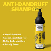 6 - Bold Care Ketoconazole & Zinc Pyrithione Shampoo,  200 ml  Anti Dandruff 