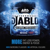 3 - ANS Performance Pro Thermogenic Diablo Advanced Fat Burner,  0.33 lb  Strawberry Kiwi 